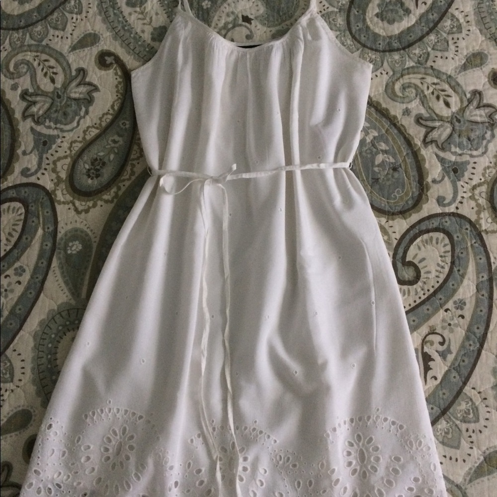 NWT DKNY Jeans white dress